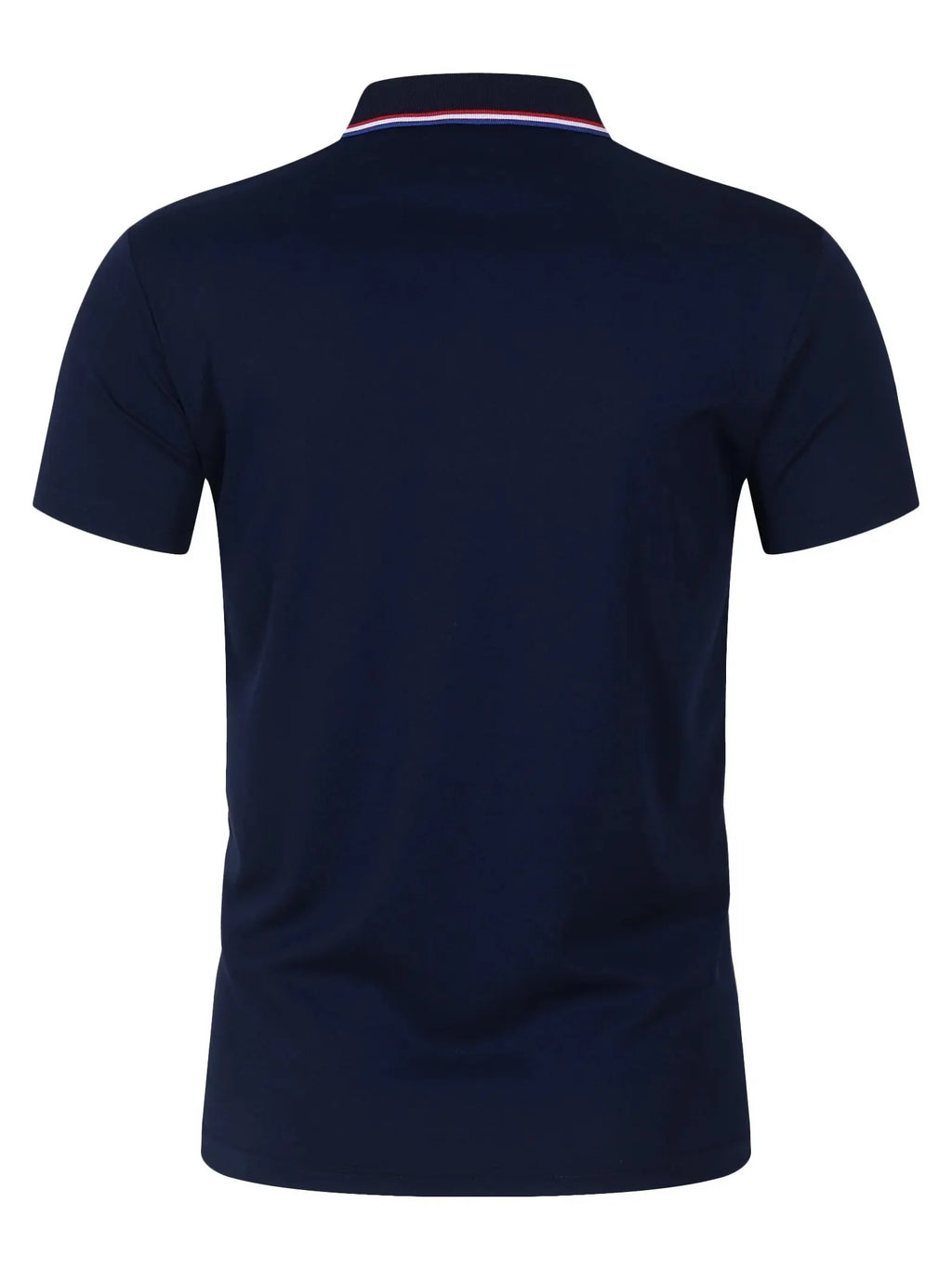Men's Solid-Color Short-Sleeve Polo Shirt