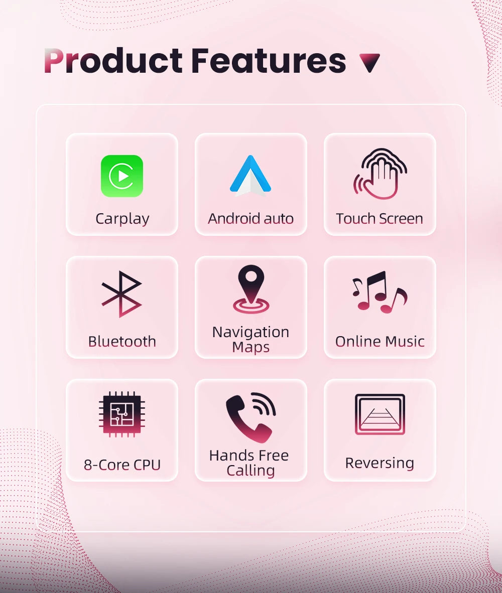 BONROAD 10.25-Inch CarPlay Display for BMW X5 / X6