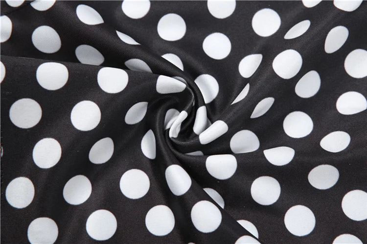 Women's Polka-Dot Bodysuit and Shorts Set