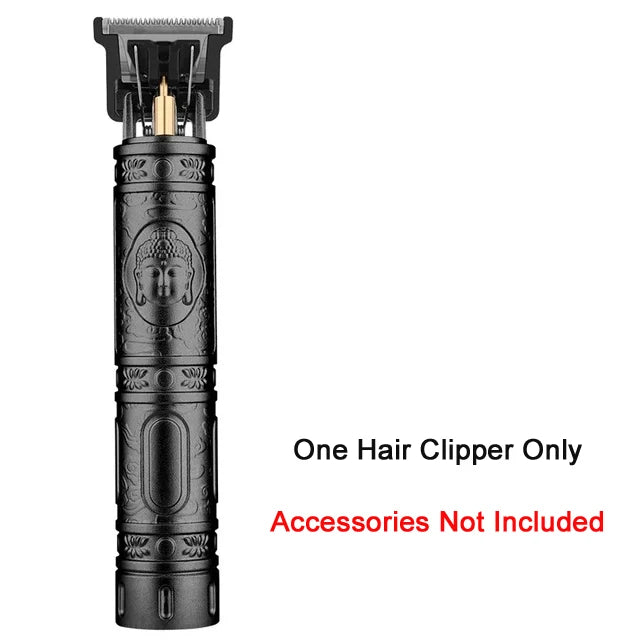 Rechargeable Vintage-Style Hair Trimmer & Clipper