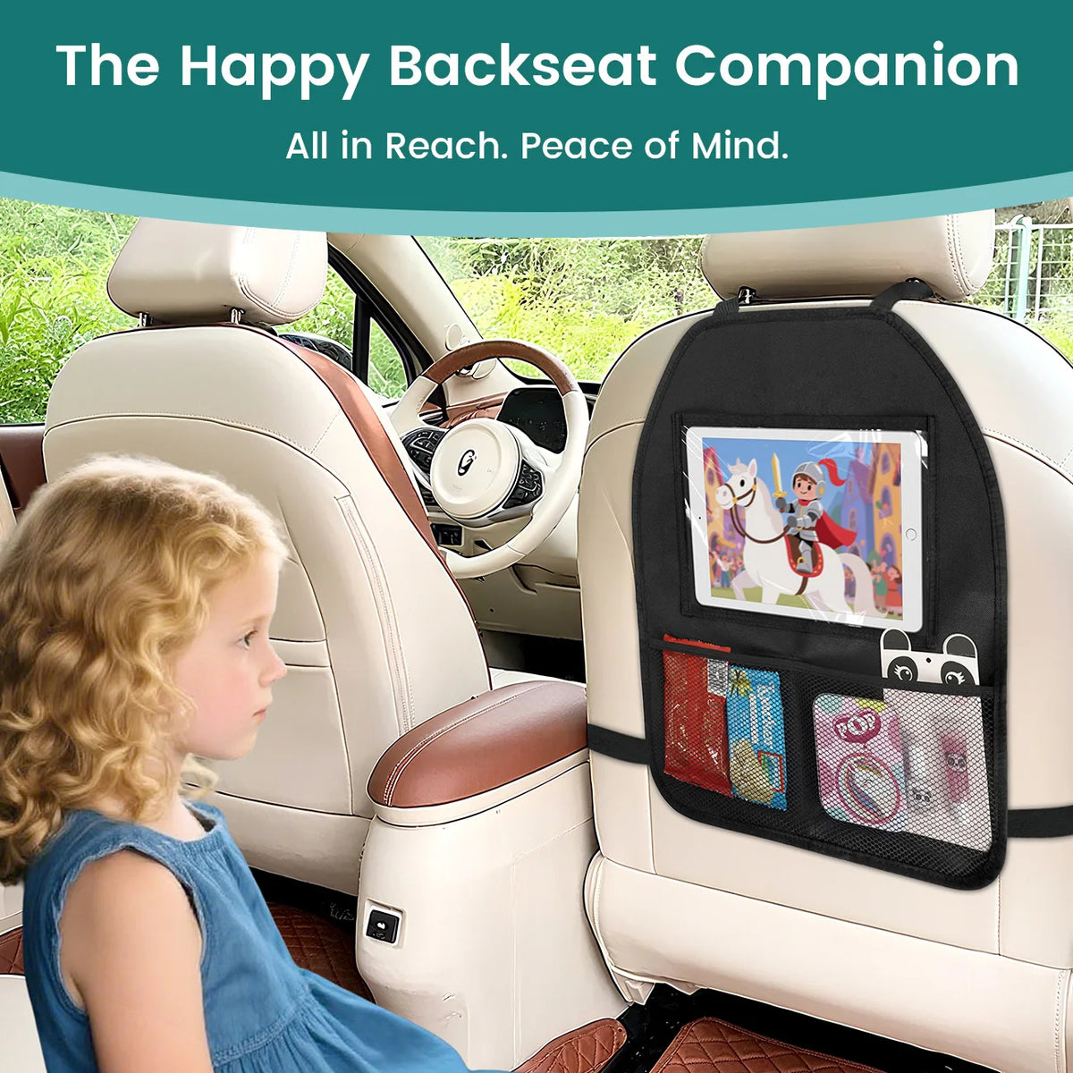 Baby Car Travel Essentials 6-Piece Accessory Kit