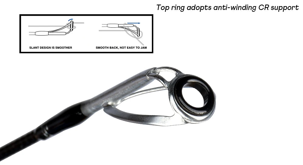 Traveller Carbon Fishing Rod — Casting or Spinning