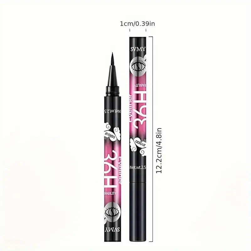 Black Liquid Eyeliner – 12-Piece Set