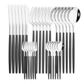 uniturcky Stainless Steel Flatware — 30 Pieces