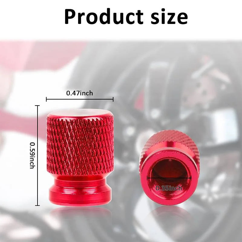 Decorative Tire Valve Caps – Set of 4