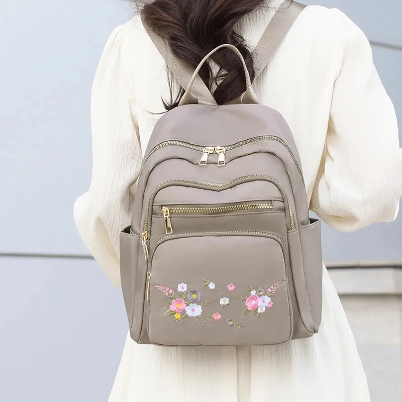 Embroidered Softback Backpack