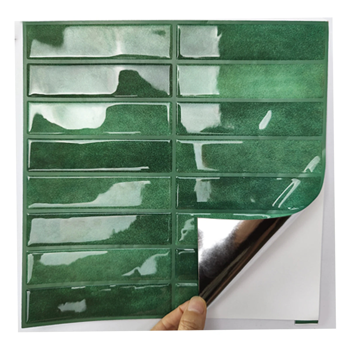Vividtiles 3D Peel-and-Stick Decorative Wall Tiles – 10 Sheets