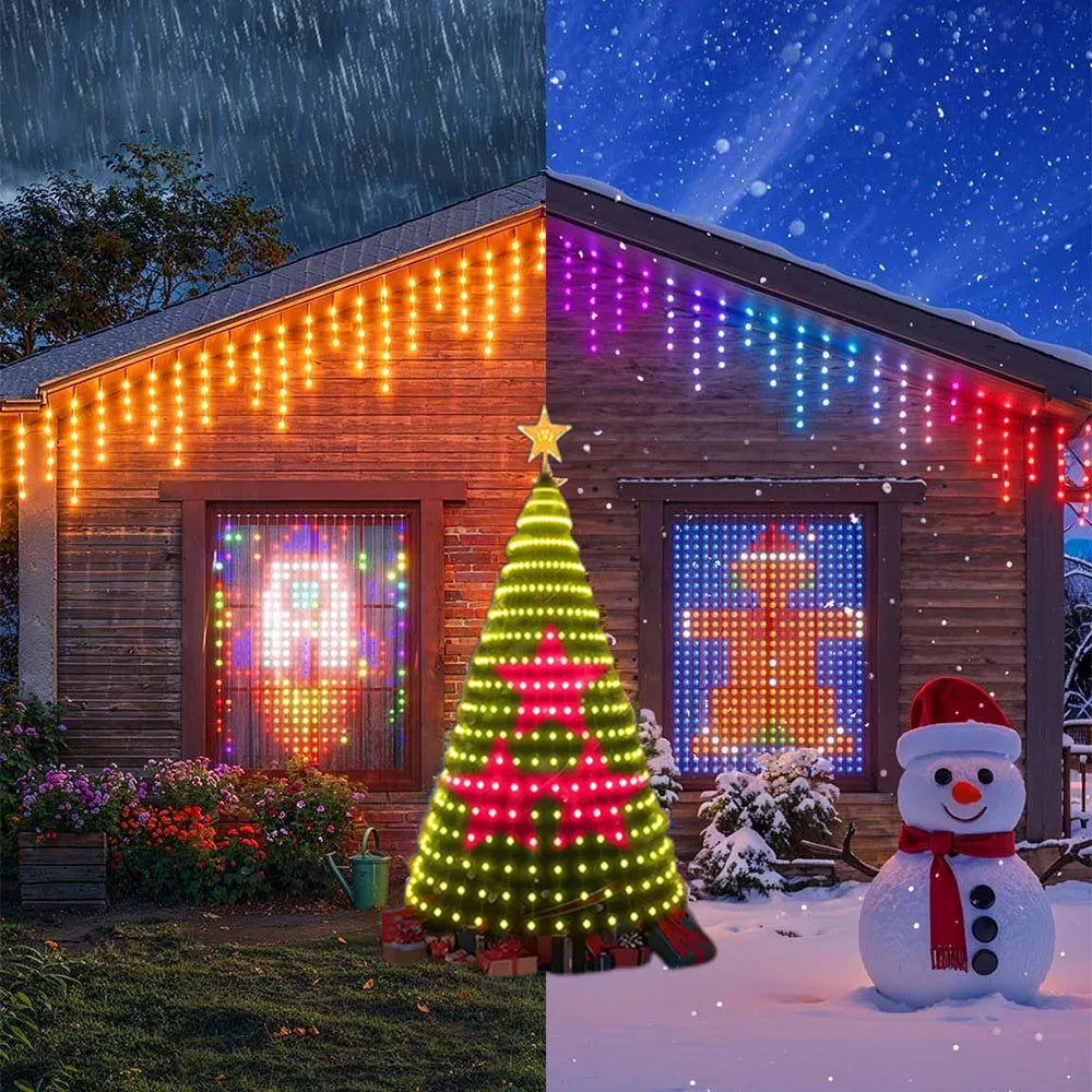 400-LED RGBIC Christmas Tree Light Strings