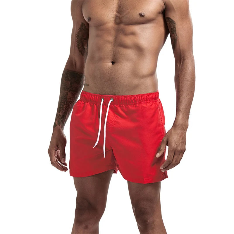 Men's Swim Trunks with Mesh Lining