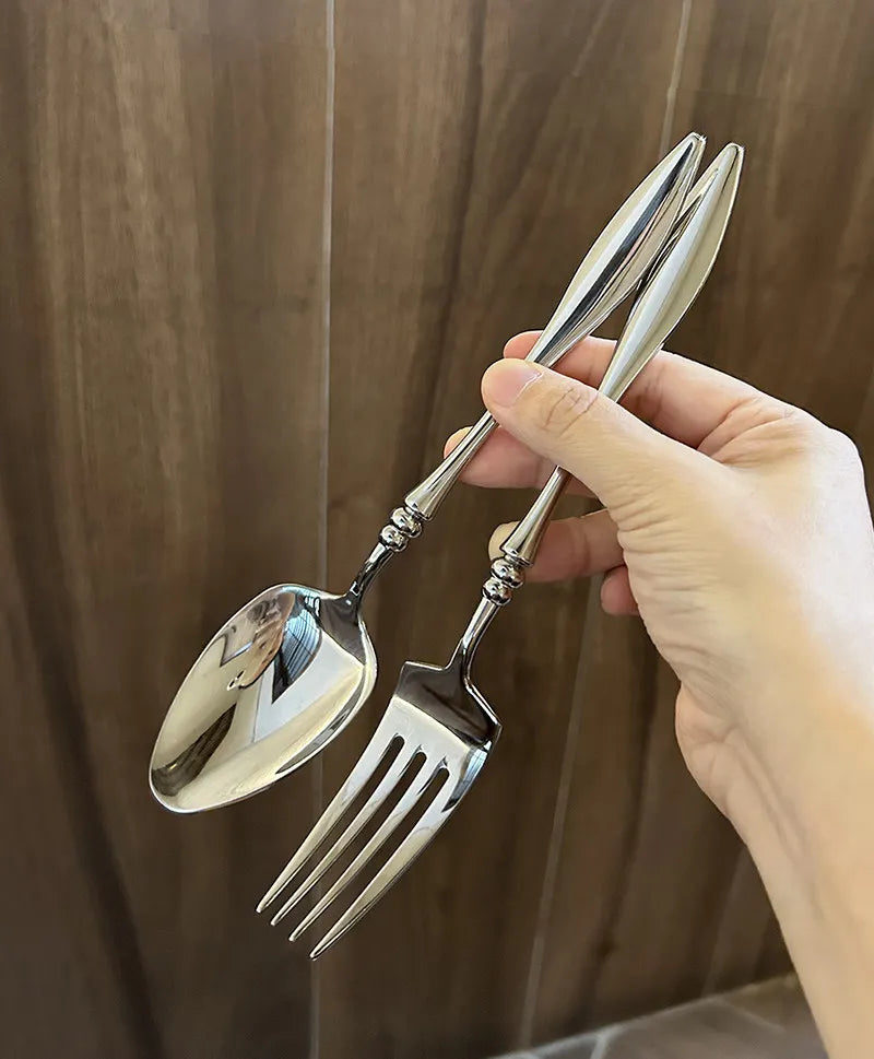 Stainless Steel Cutlery Set — 6 Pieces
