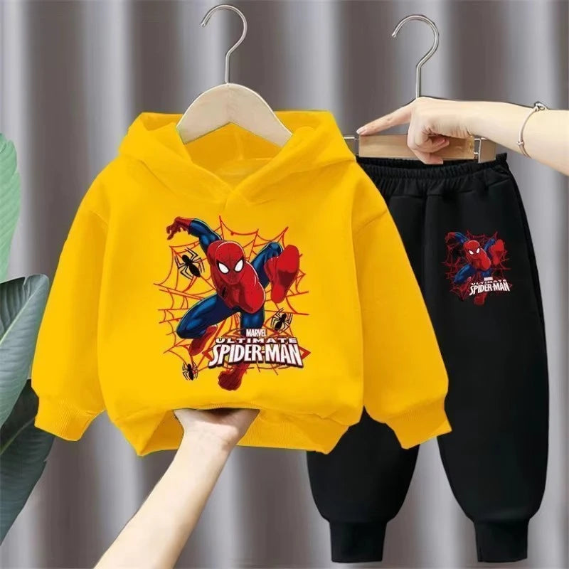 Children's Cartoon Sweatshirt and Pants Set