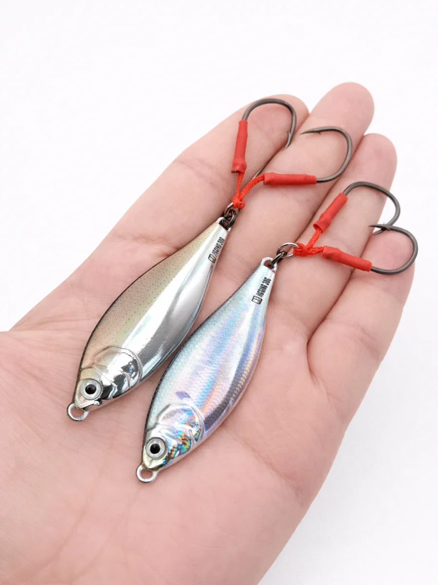 Konosirus-Style Metal Fishing Jigs — 10–40 g