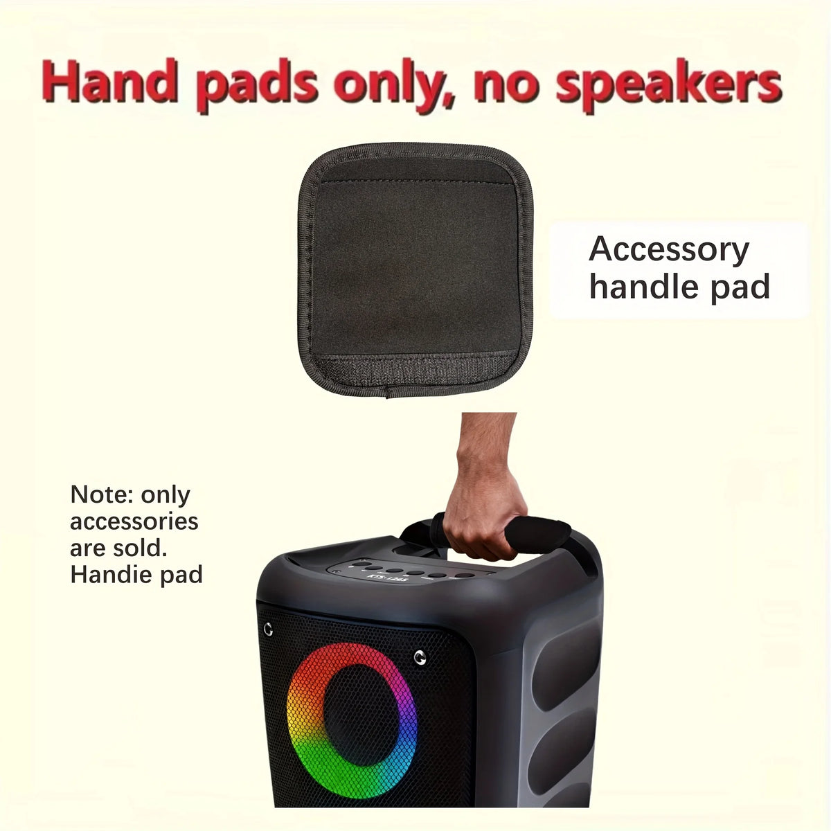 Padded Handle Wrap for JBL Boombox 1 / 2 / 3