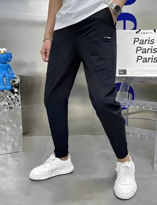 Men's Slim-Fit Cotton-Blend Jogger Pants