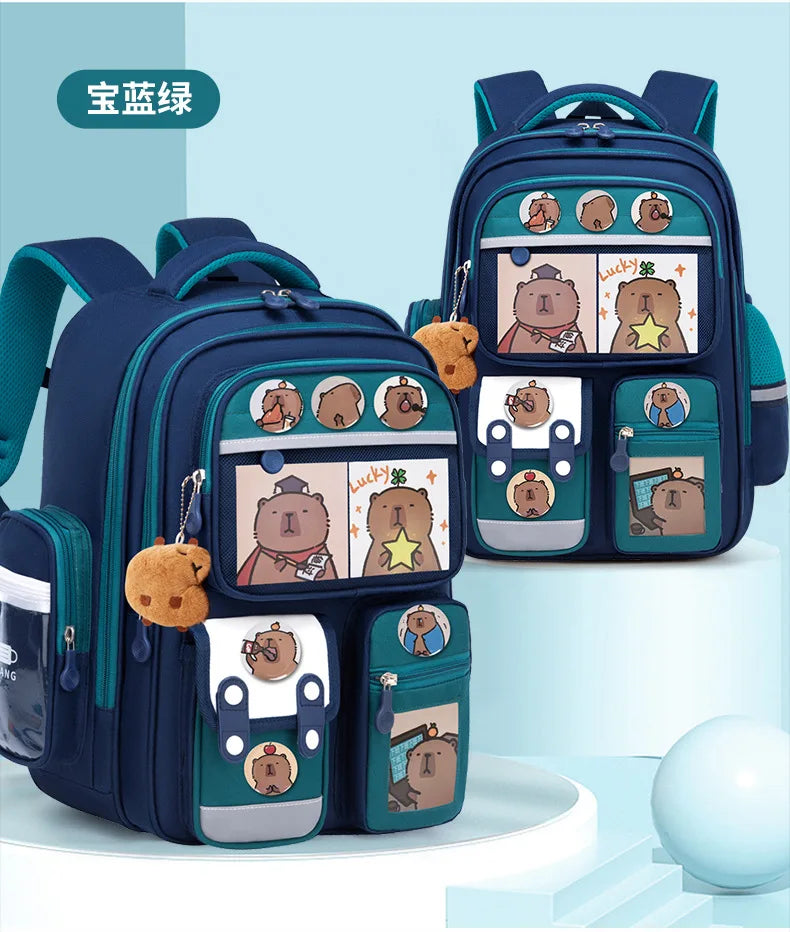 Capybara Kids' School Backpack