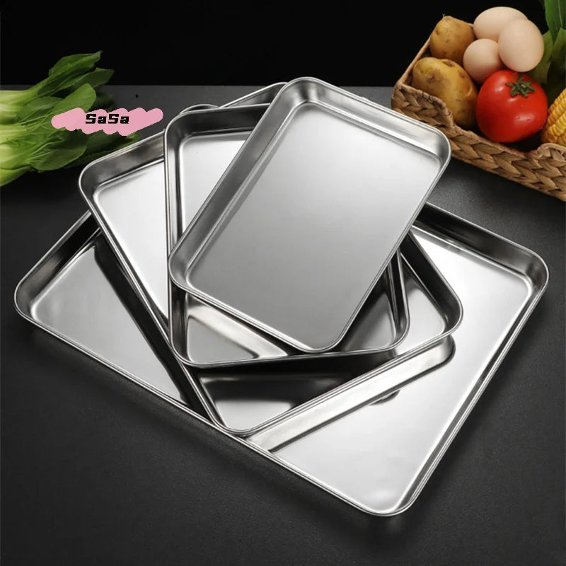 YOWEI Stainless Steel Baking Tray & Cooling Rack