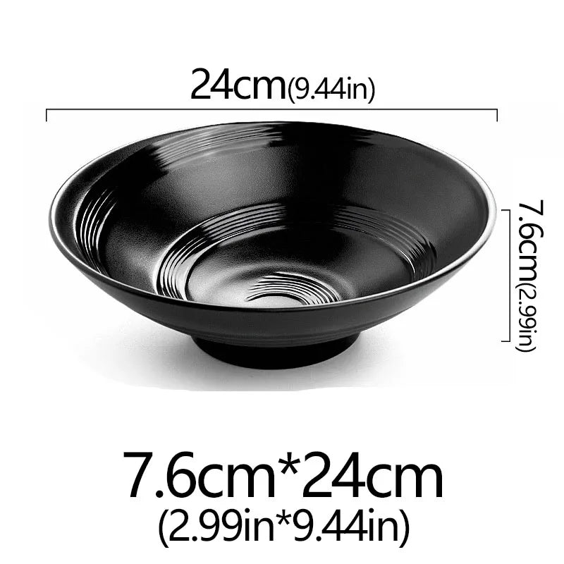 Frosted Melamine Bowls — Assorted Sizes