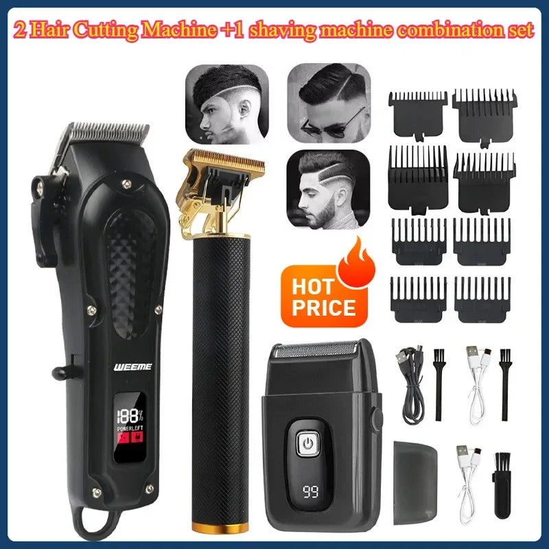 Vintage-Style Rechargeable Hair Trimmer