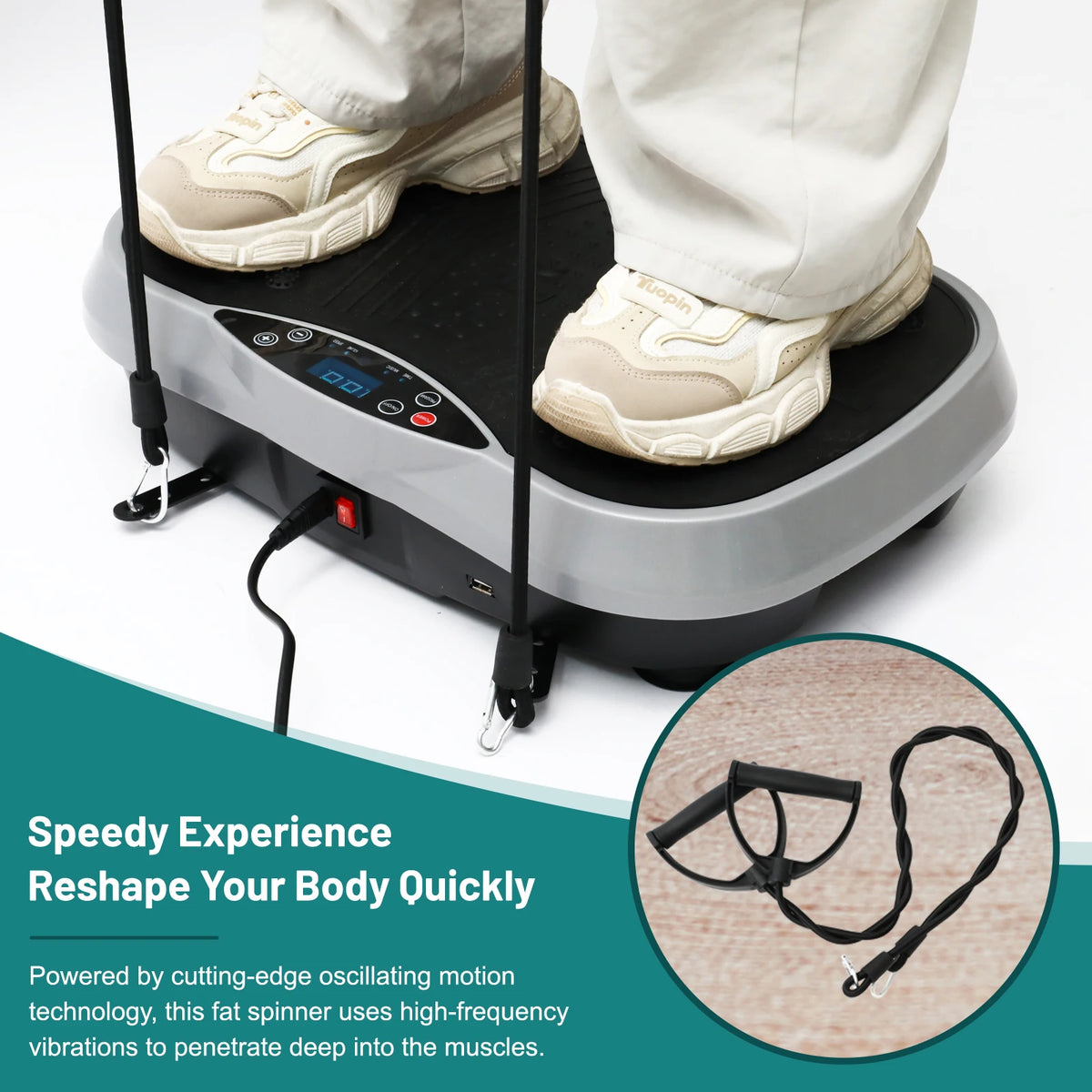 Vibration Exercise Platform with Remote