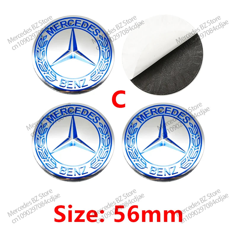 Wheel Center Caps or Stickers – Set of 4