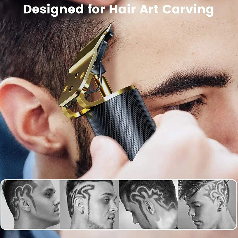 T9 Rechargeable Hair Trimmer – Vintage Style