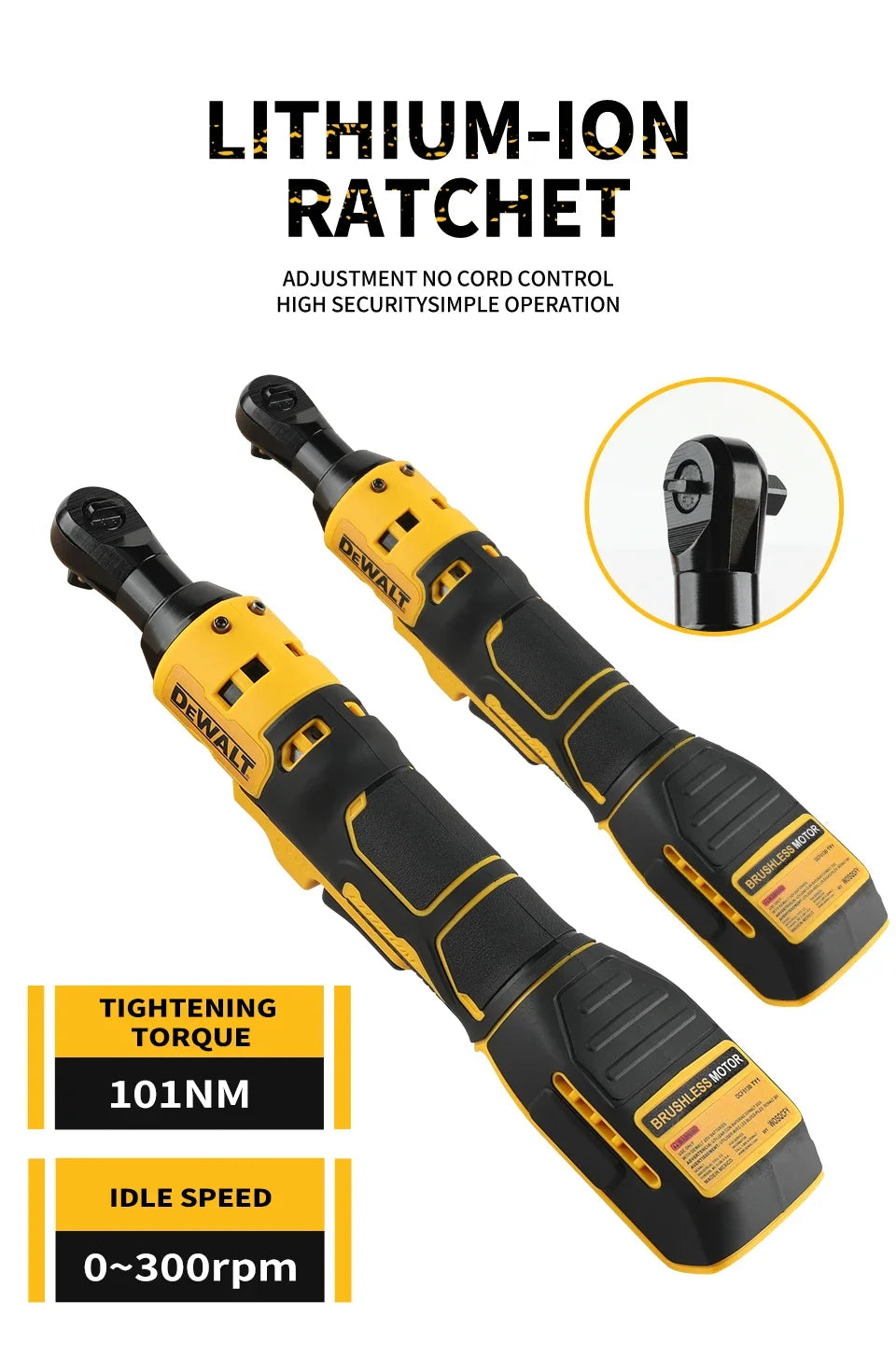 DEWALT DCF513B 3/8-Inch Cordless Ratchet — Tool Only