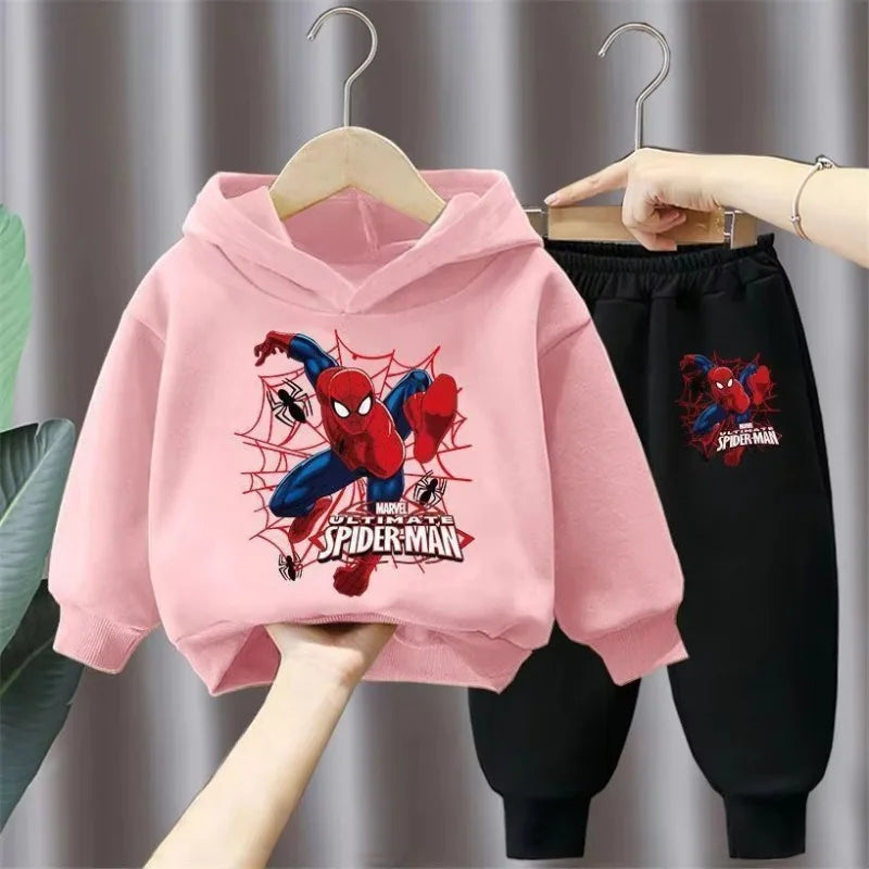 Children's Cartoon Sweatshirt and Pants Set
