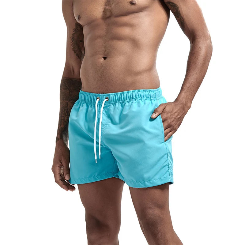 Men's Swim Trunks with Mesh Lining