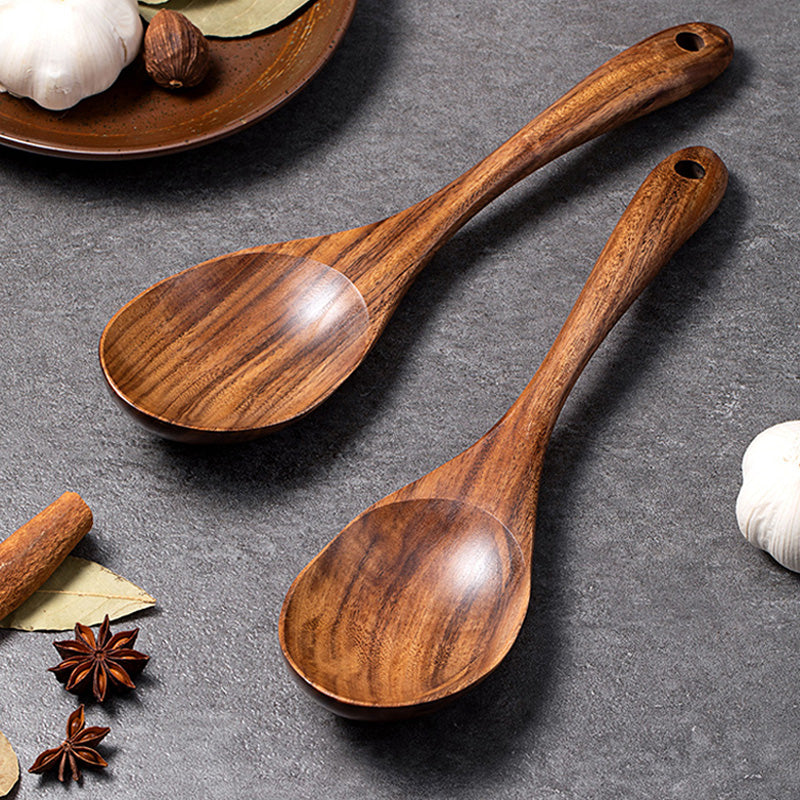BalmyDays Acacia Wood Serving Spoons
