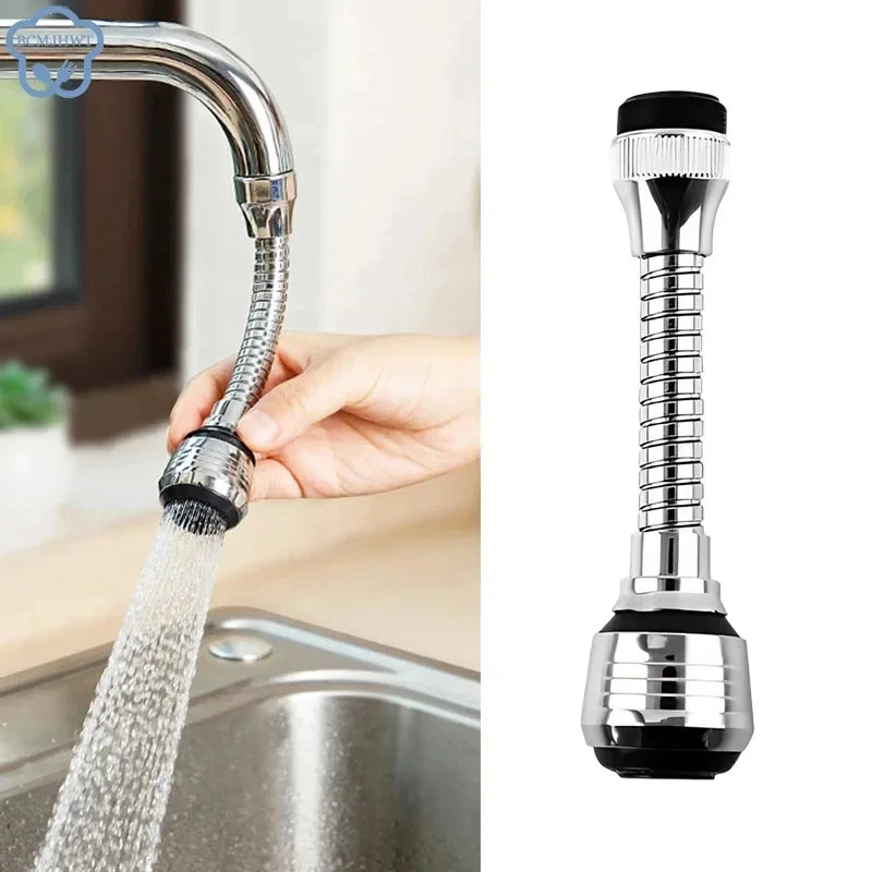 Rotating Kitchen Faucet Spray Extender