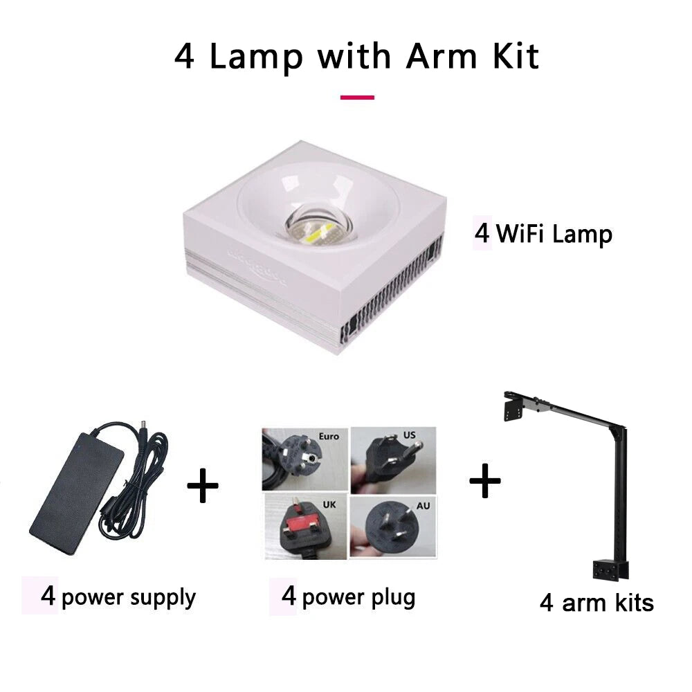 PopBloom RL90 WiFi Reef Aquarium LED Light