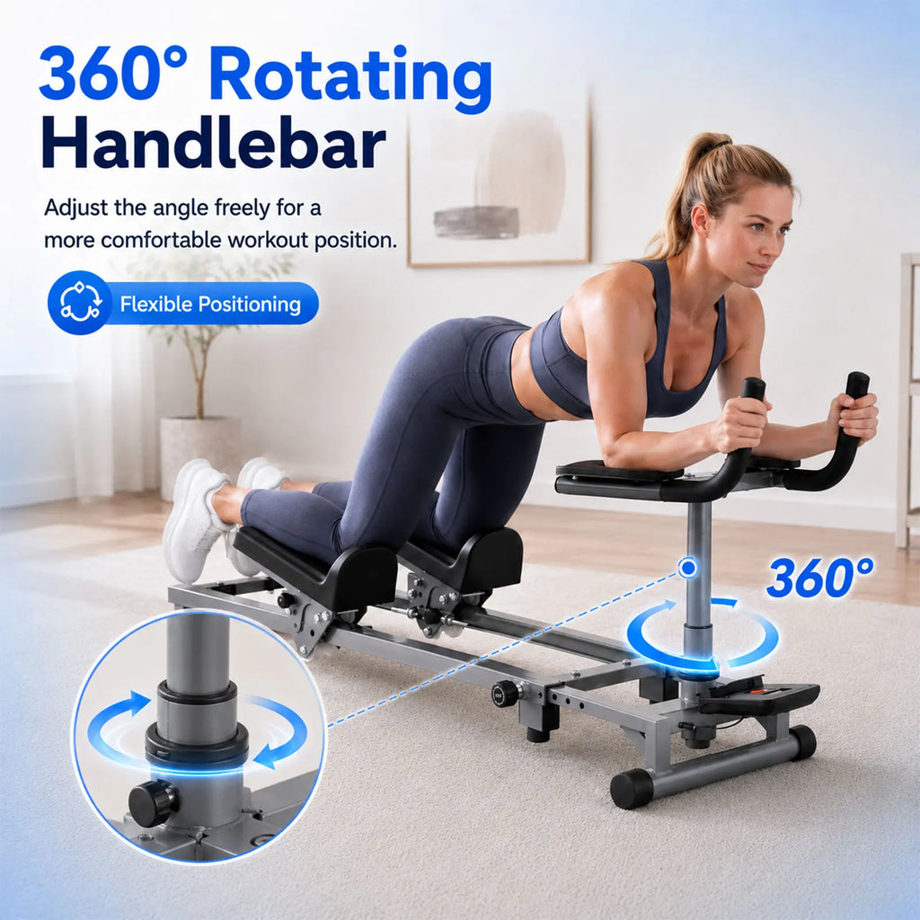 Adjustable Crawling Exercise Machine with Counter