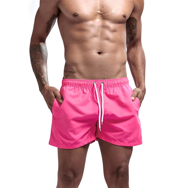 Men's Swim Trunks with Mesh Lining