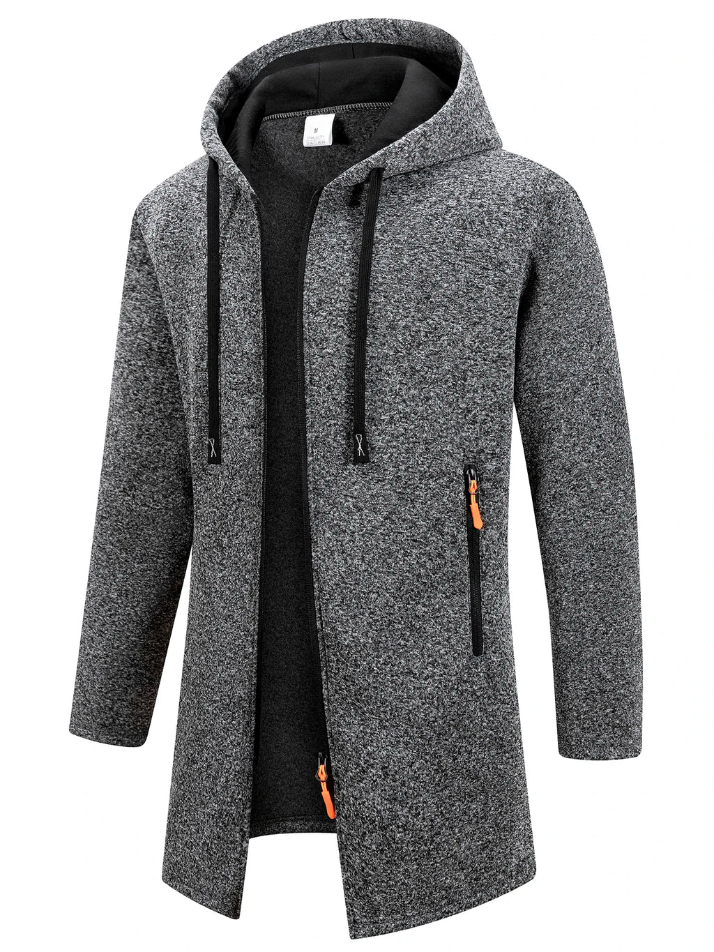 Men’s Zip-Front Hooded Jacket
