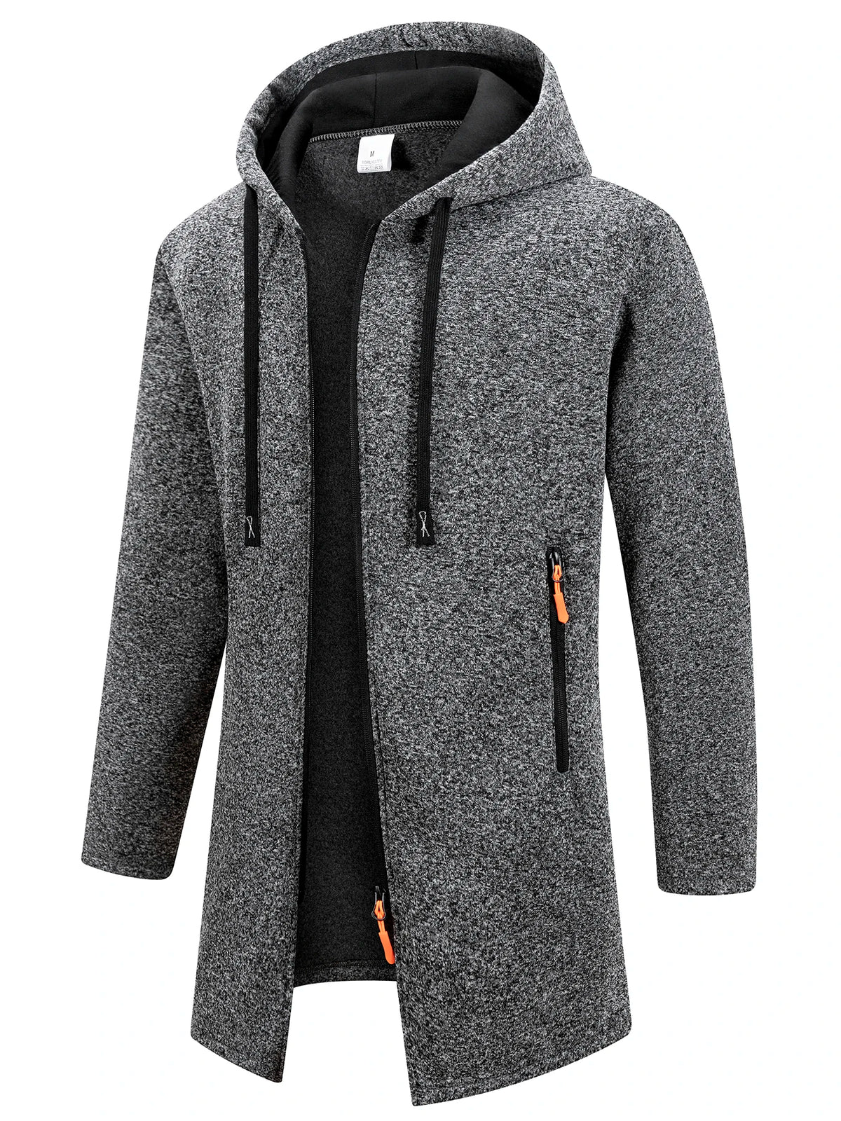 Men’s Zip-Front Hooded Jacket