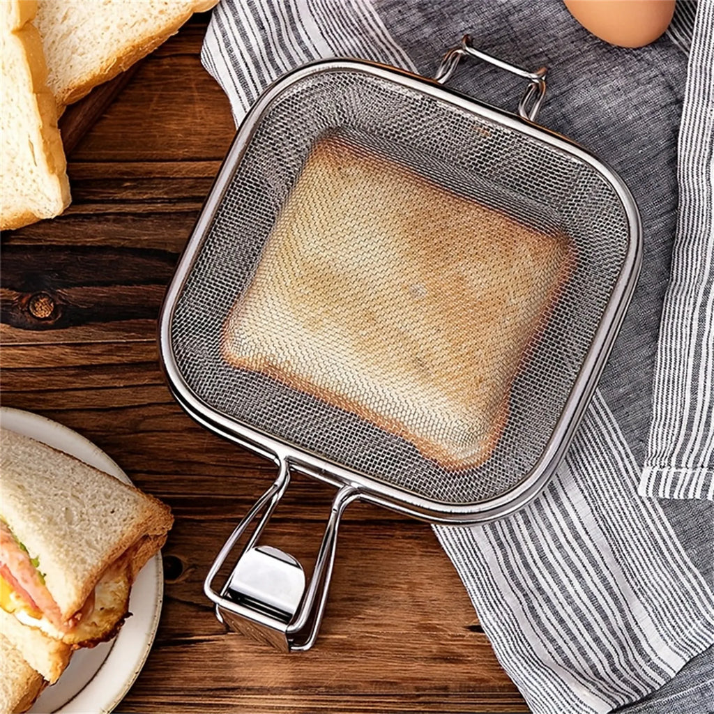 Stainless Steel Sandwich Grill Basket