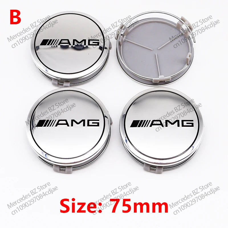 Wheel Center Caps or Stickers – Set of 4