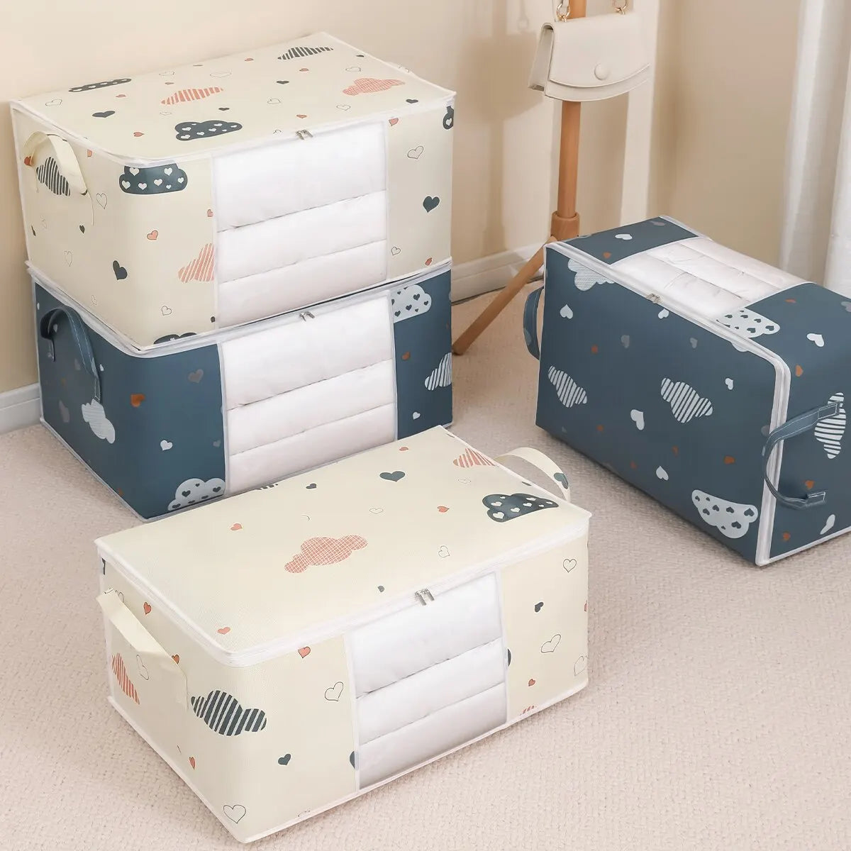 Foldable Clothes & Bedding Storage Bag
