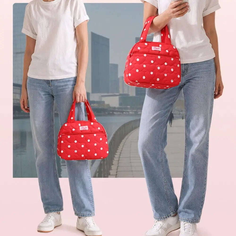 Portable Insulated Lunch Tote Bag