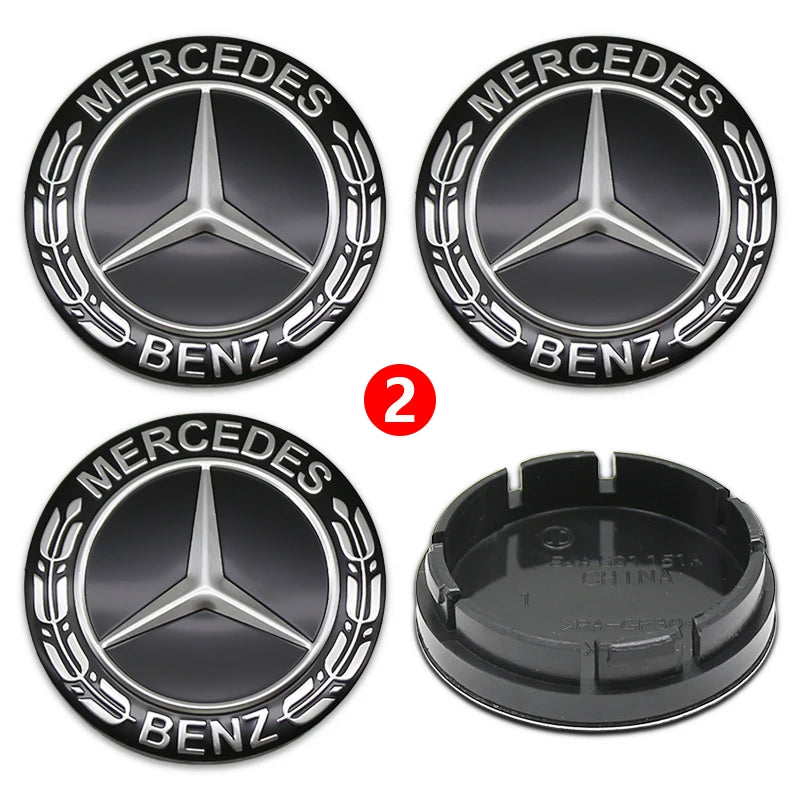Wheel Center Caps or Stickers – Set of 4