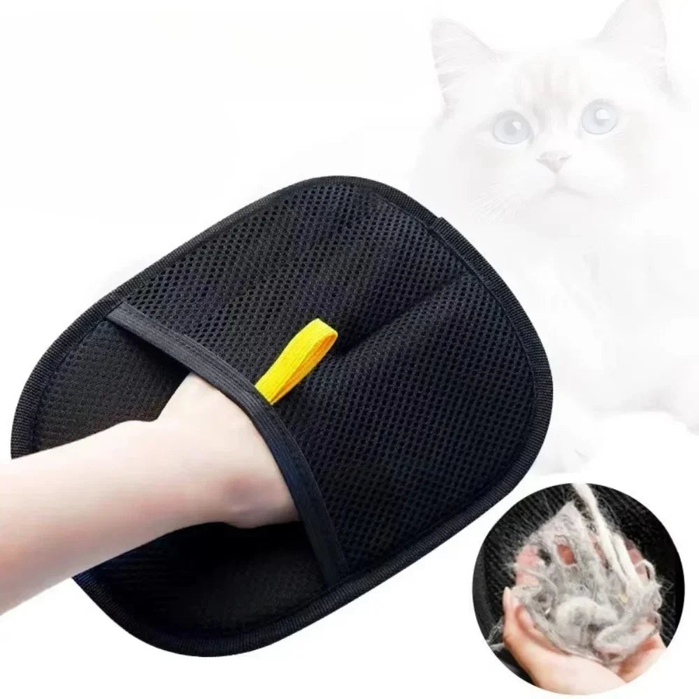 Pet Hair Removal Tool Reusable Static Removal Gloves, Double-Sided Grooming Gloves for Pets, Removes Pet Fur Hair for Carpets Whispering Desires Shoppe