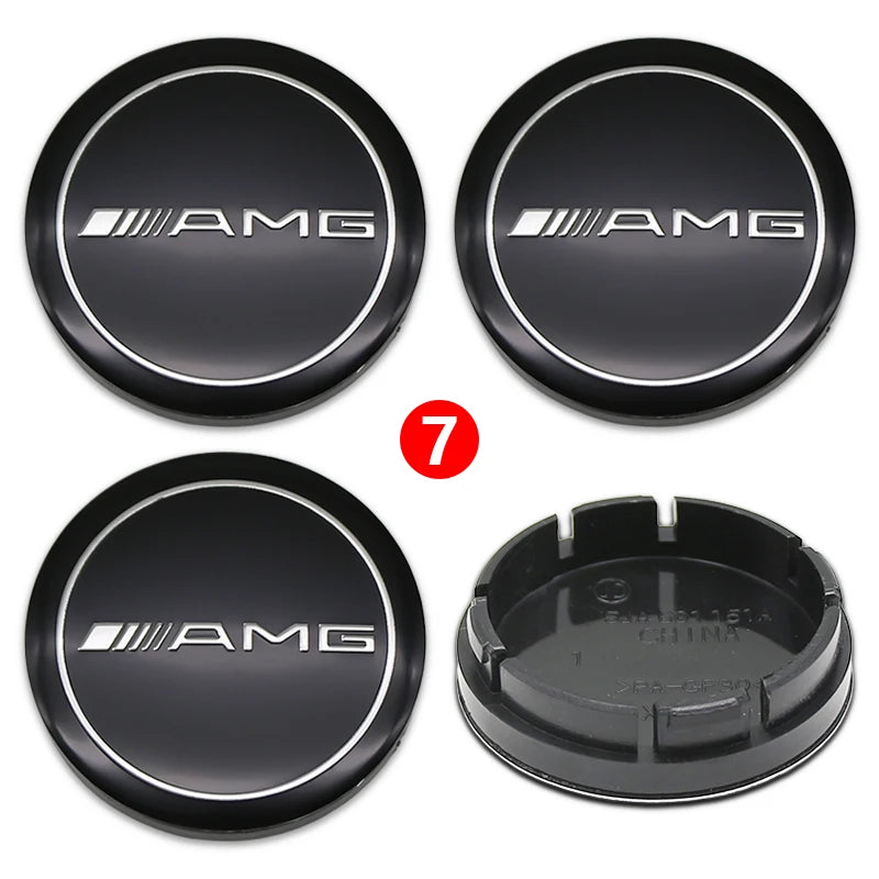 Wheel Center Caps or Stickers – Set of 4