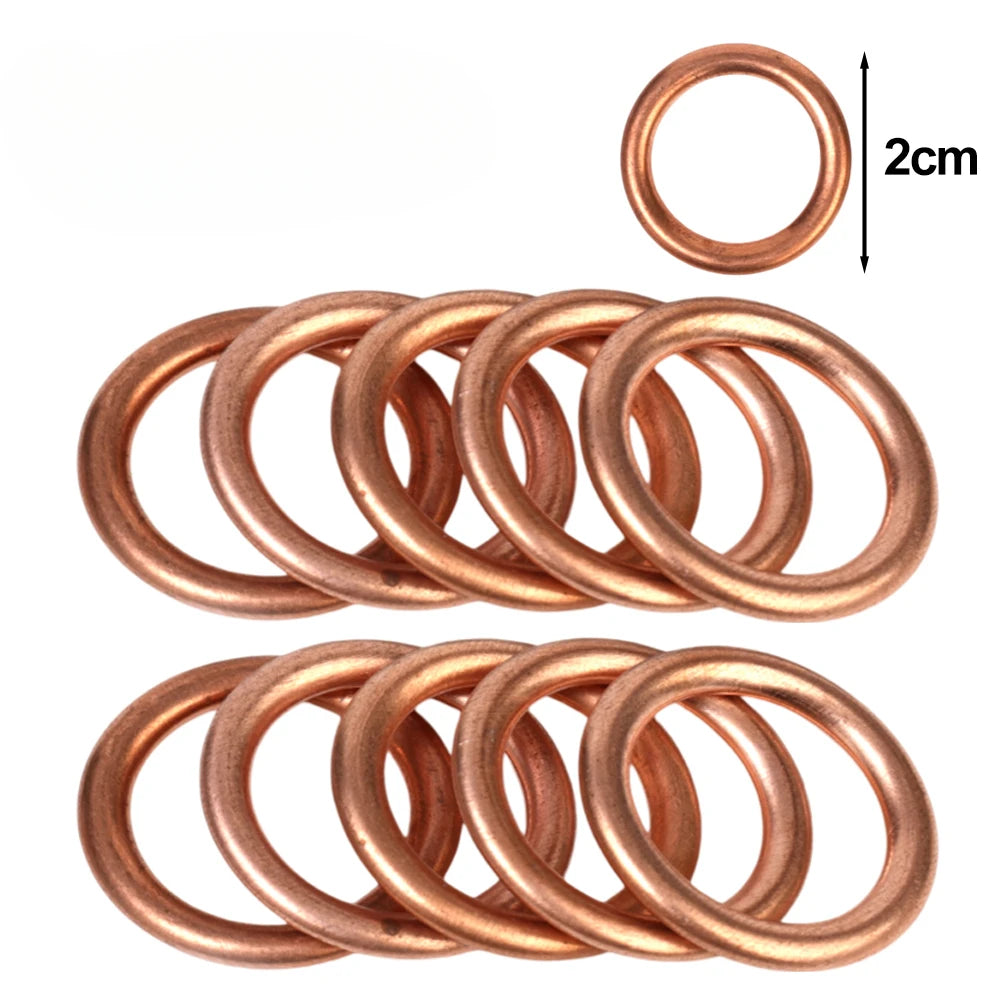 Copper & Aluminum Oil Drain Plug Washer Packs