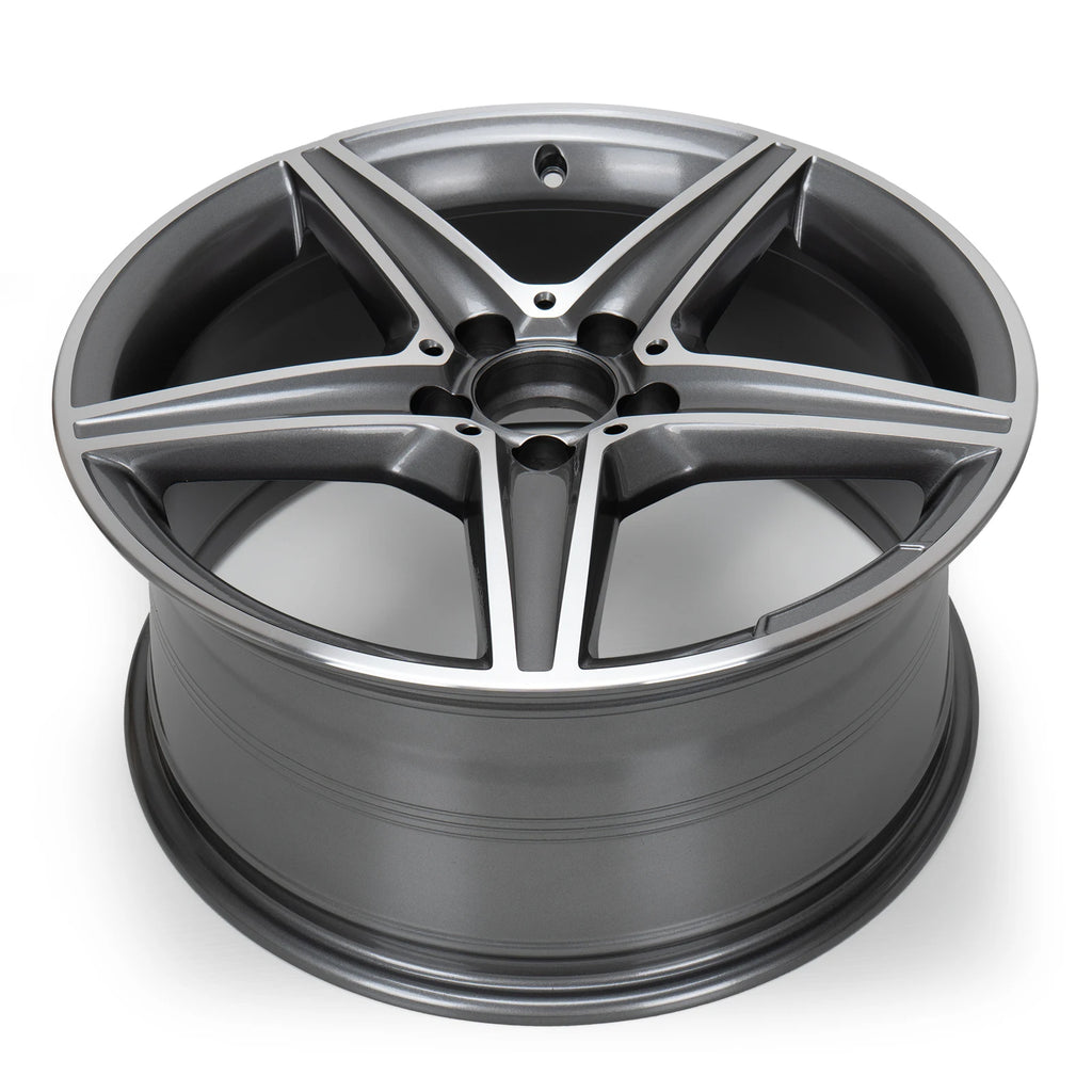 18×8.5 Aftermarket Alloy Wheel – 5×112, ET35, Gray