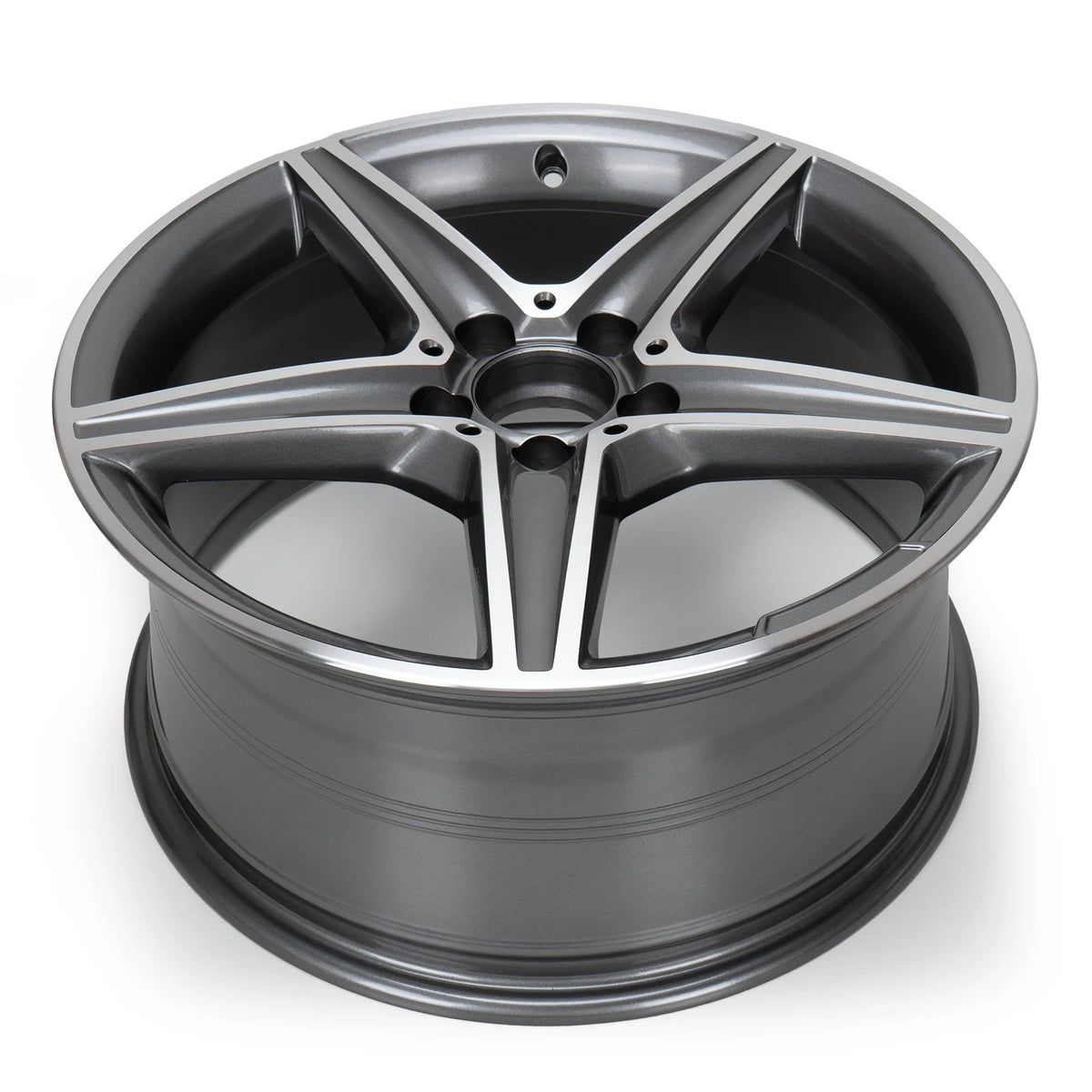 18×8.5 Aftermarket Alloy Wheel – 5×112, ET35, Gray