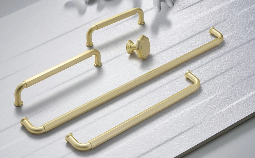 Antique Brass Zinc-Alloy Cabinet Handles – 128 mm Centers