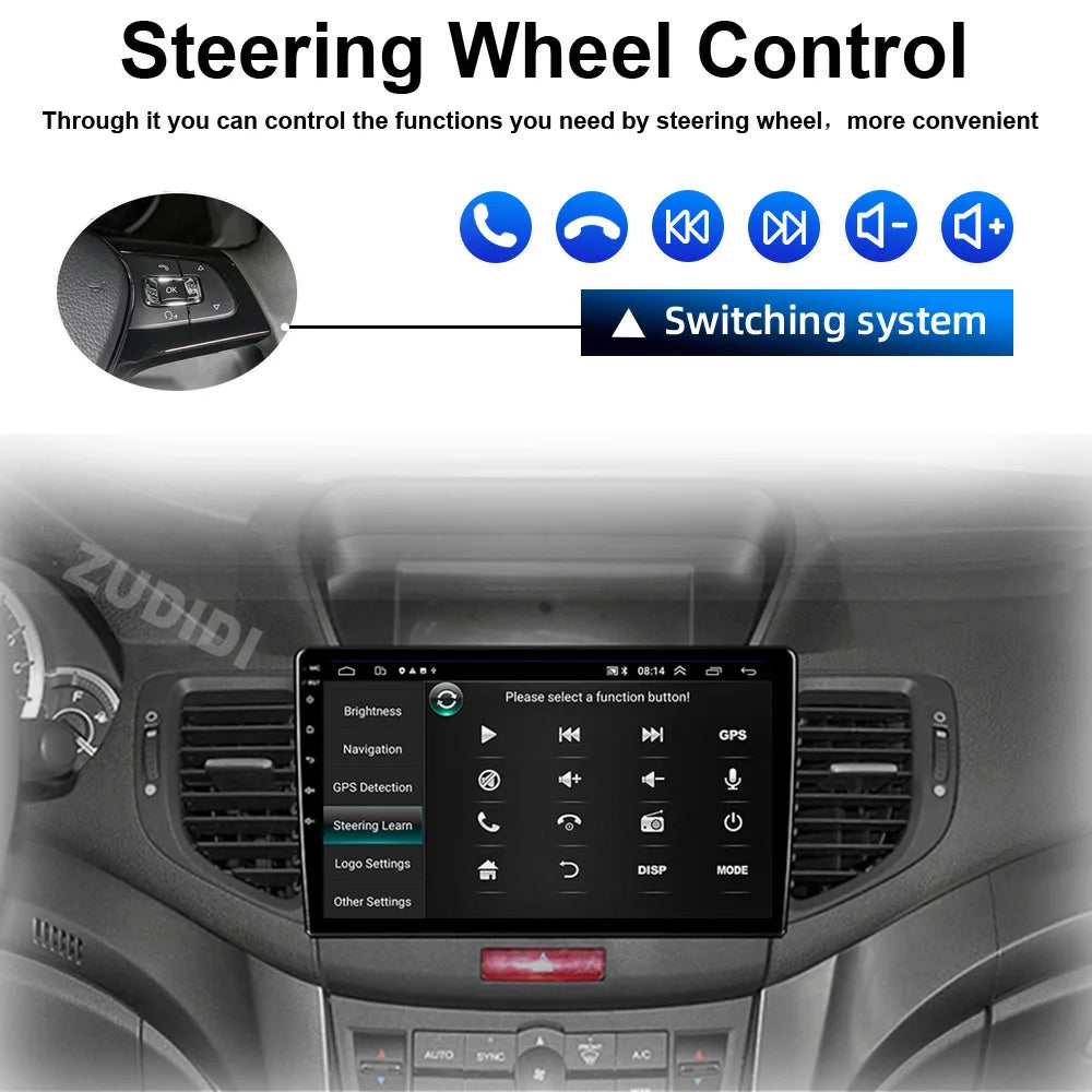 Car Stereo for Honda Accord 8 and Acura TSX