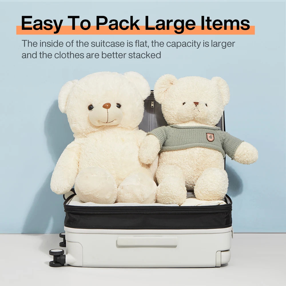 Mixi Expandable Carry On Luggage Lightweight Large Capacity Wide Handle PC Travel Suitcases Spinner Wheels TSA Lock 20 24 Inch Dsers
