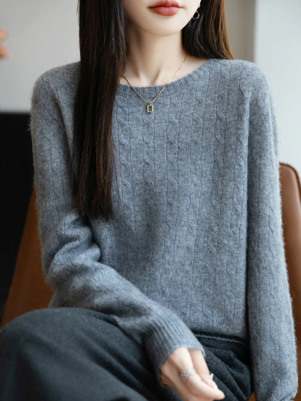 Women Sweater Loose Fashion Long Sleeve Pullovers Autumn Winter Warm Solid Bottoming Shirt Korean Fashion Knitted Jumpers Whispering Desires Shoppe