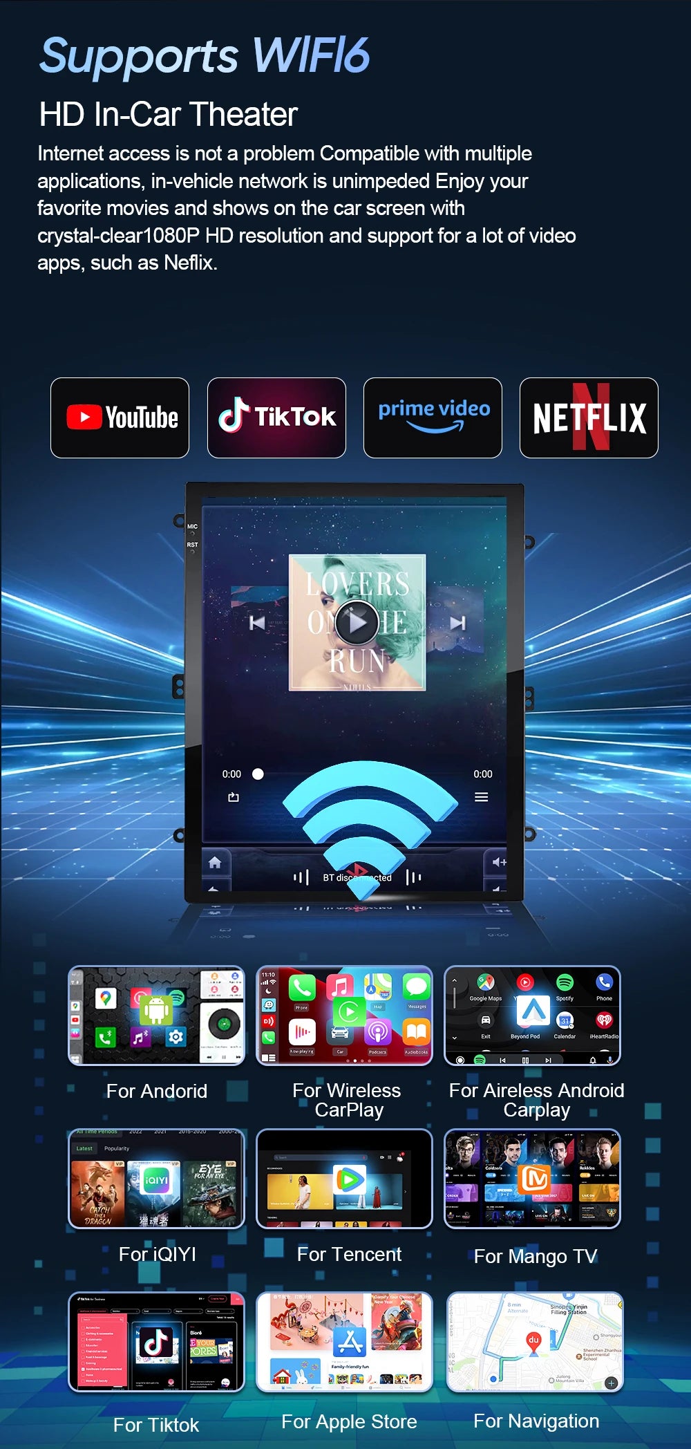 9.7-Inch Android Stereo for Hyundai Sonata YF
